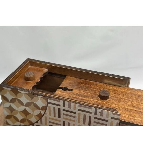 Amazing Wooden Secret Treasure Box Puzzle - Germany - Autumn - Picture 6 of 6